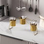 Aberto Design GED-012 Accesorio Decorativo de Metal Dorado